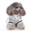 White Dog Bathrobe Comfortable Wearable 1 Piece 4