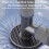 Washing Pipe Connector Plastic for Bathroom Drain Odor and 4