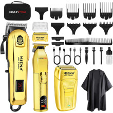 Cordless Hair Clippers for Men with LED Display