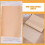 Non-Stick Parchment Paper Light Yellow 100 Sheets 15.7 x 3