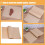 Non-Stick Parchment Paper Light Yellow 100 Sheets 15.7 x 5