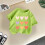 Girls Knot Tunic Top Button Front Short Sleeve Casual Tee 3
