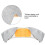 Gold Fleece Shoulder Support Brace Double Warm Protective 1 7