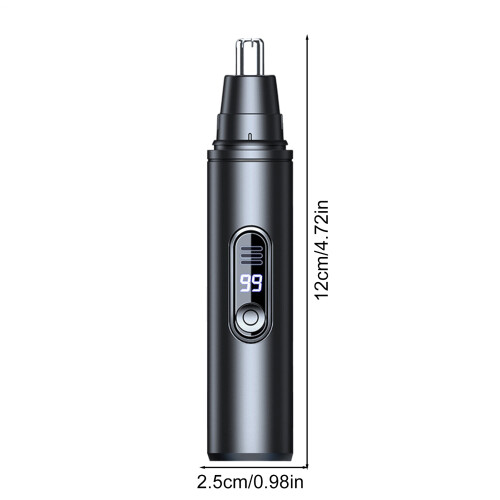 Rechargeable Nose Hair Trimmer Washable Digital Display 1