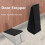 Rubber Door Stop Wedge 2 Pack 7