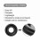PU Ceiling Medallion Black 10 Inch OD 4 Inch ID 2 Pack 4