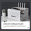 Wooden Router Storage Box 32 x 20 cm White 7