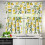 Tropical Lemon Kitchen Curtains and Valance Set 3-Piece 3