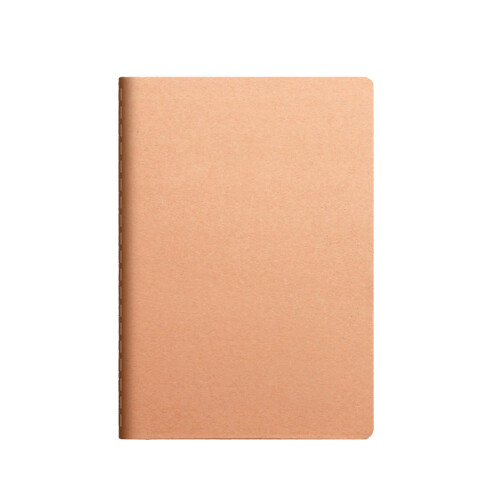 Kraft Paper Notebook Grid Layout 7.99 Inch Soft Cover 1