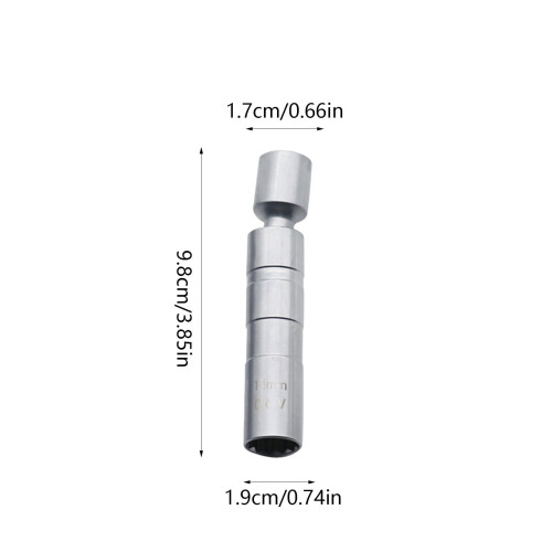 Magnetic Spark Plug Socket 14mm Thin Wall Swivel 2
