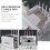 Wooden Router Storage Box 32 x 20 cm White 2