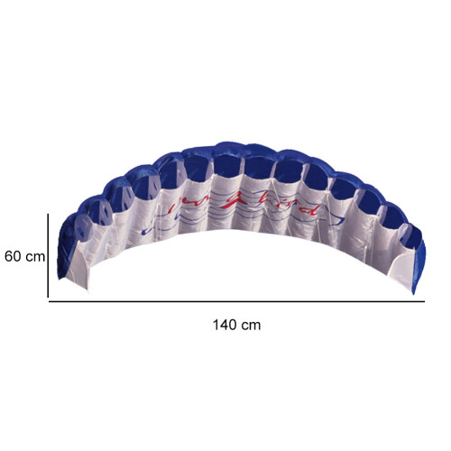Power Kite Dual Handle Traction Line 55 inch Blue 1