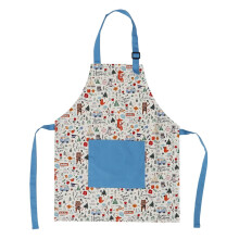 Kids Chef Apron Cotton Adjustable Cooking Baking Painting