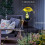 Solar Turtle Garden Light with Bird Feeder 4