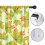 Pumpkin Pattern Kitchen Curtains Set of 2 Tier 42x63in 4