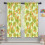 Pumpkin Pattern Kitchen Curtains Set of 2 Tier 42x63in 5