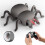 Halloween Spider Toy with LED Lights Flocked Climber for 2