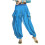 Light Blue Chiffon Sequin Pants for Kids Age 11, Elastic 1