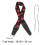 Guitar Strap Nylon PU Material 1 Set 4