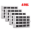 Air Filter Replacement for Refrigerator W10311524 4-Pack 1