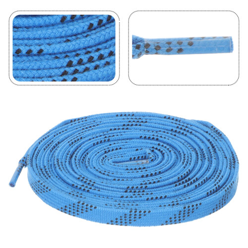 Ice Hockey Accessories Polyester Blue 96 in x 8 mm 1 Pair