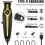 Hair Trimmer for Men Cordless T-Blade Zero-Gap 3