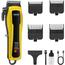Men's Hair Clippers Cordless Zero-Gap Rechargeable with LED