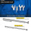 Magnetic Pickup Tool Telescoping Grabber 4 pcs 15 lb Pull 6