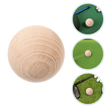 Natural Wood Croquet Set Ergonomic Design 6 Players