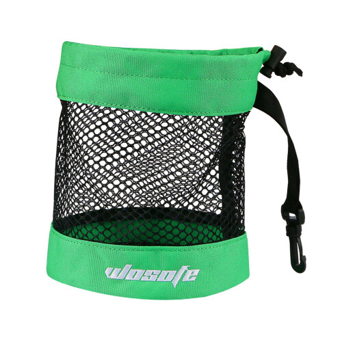 Golf Ball Pouch Mesh Lightweight Green Medium 1