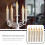 Solar Flameless Candle Lights 6 Pcs Long Stick 8