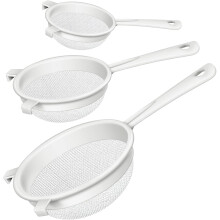 Nylon Mesh Strainer Set 3 pcs 3 in 5 in 7 in