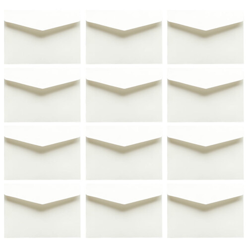 White Paper Envelopes Thickened Multi-Purpose 100 pcs 1