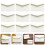 White Paper Envelopes Thickened Multi-Purpose 100 pcs 3