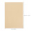 Handmade Khaki Paperboard for Scrapbooking 1 Pack 3