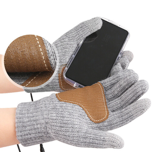 Heated Thermal Gloves Rechargeable 5V USB Touchscreen 2