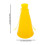 Plastic Cheer Megaphone Lightweight Portable 7