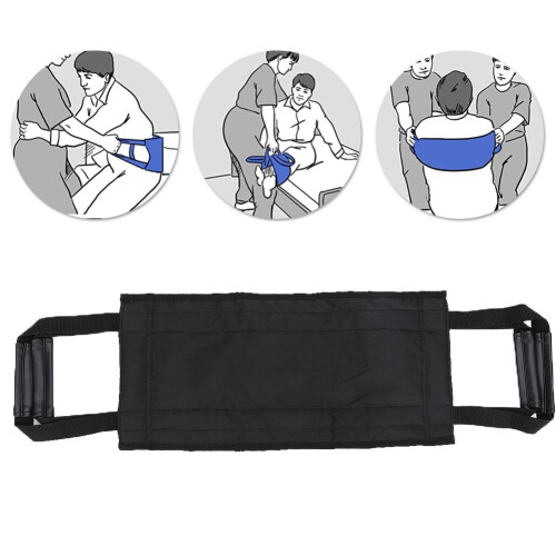 Patient Transfer Lift Belt with Handles for Elderly 2