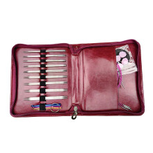 Stainless Steel Interchangeable Crochet Needle Set 2.5mm-5mm