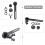 Electric Bike Light Support Upside-Down Mount 1100 Lumen 3