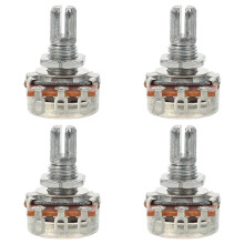 Guitar Potentiometer 500k Short Split Shaft 4 pcs
