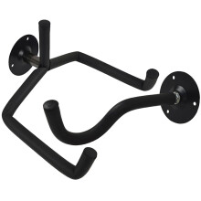 Guitar Wall Hanger Metal Horizontal Mount 1 Set
