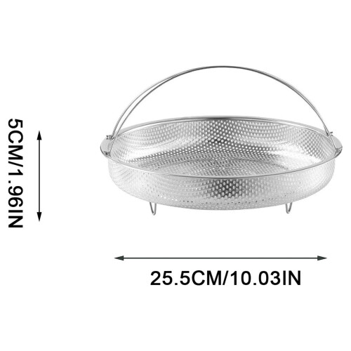 Stainless Steel Steamer Basket Insert 1 Pack 2
