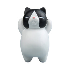 3D Cat Fridge Magnet Cute Cartoon Design 1 Pc