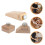 Wooden Hand Sanding Block 3 Pieces 3