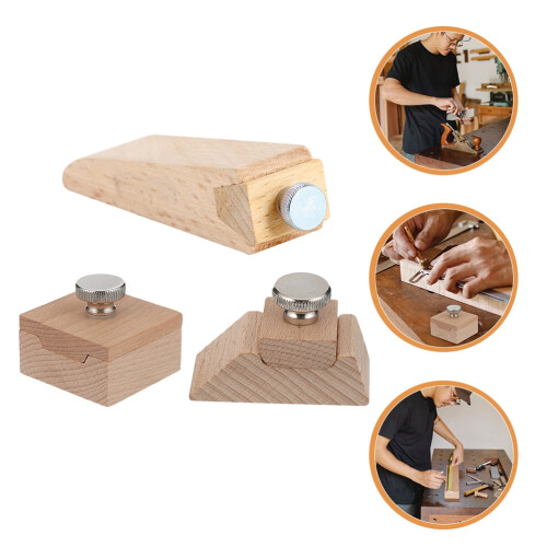 Wooden Hand Sanding Block 3 Pieces 2