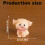 Mini Dog Figurine Resin Cake Topper 1 Pc 2
