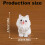 Mini Dog Figurine Resin Cake Topper 1 Pc 5