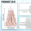 Strawberry Hedgehogs Hand Towels Set 3 pcs Fast-Drying 7