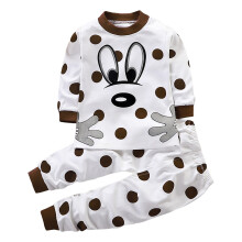 Baby Boy Girls Long Sleeve Tee and Pants Sleepwear Set
